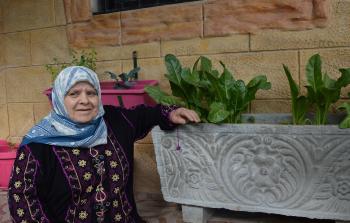 اللاجئة الفلسطينية نجوى الحسين