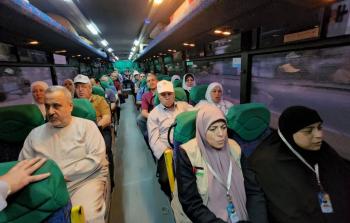 حجاج غزة يغادرون القطاع للديار الحجازية