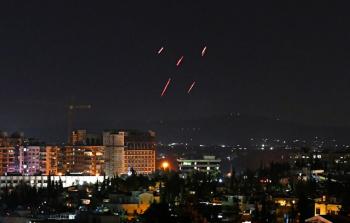 قصف للاحتلال الإسرائيلي على دمشق   (أرشيف)