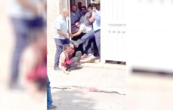 الاعتداء على الطلبة في جامعة النجاح - نابلس