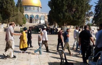 مستوطنون يقتحمون المسجد الأقصى المبارك