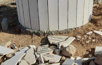 من آثار تحطيم صرح الهذالين