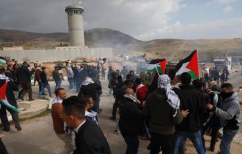 الاحتلال يقمع مسيرة فلسطينية في الأغوار (أرشيف)