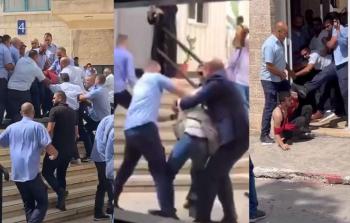 اعتداءات بلطجية أمن جامعة النجاح على الطلبة