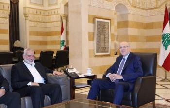 لقاء هنية بميقاتي