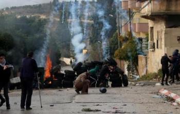 مواجهات مع قوات الاحتلال في قلقيلية قبل أيام (صورة أرشيفية)