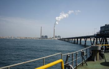 جانب من شاطئ مستوطنة زيكيم