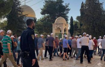 مستوطنون يقتحمون باحات الأقصى المبارك (أرشيف)