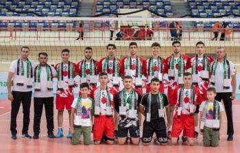منتخب فلسطين لكرة الطائرة