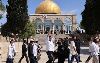 مستوطنون يقتحمون باحات الأقصى المبارك (أرشيف)