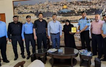 جانب من لقاء وفد الجامعات برئاسة د. جميلة الشنطي بإدارة كليتي الرباط وفلسطين للتمريض