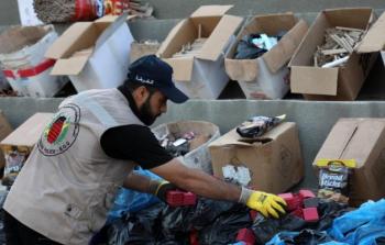 خلال عملية ضبط المفرقعات