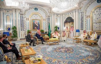 بن سلمان خلال اجتماعه مع بايدن