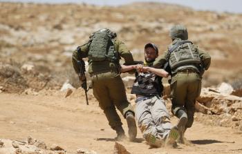 الاحتلال يقمع المتظاهرين في مسافر يطا