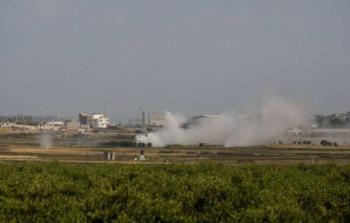 الاحتلال يقصف شرقي بيت حانون عصر اليوم