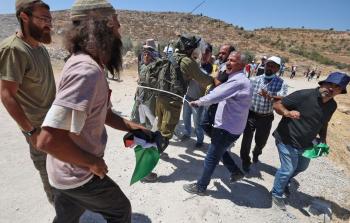 صورة من مواجهات الضفة الغربية