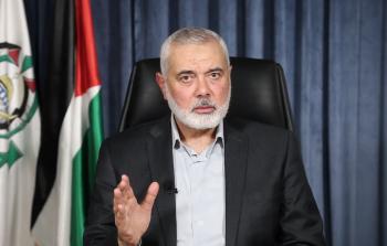 إسماعيل هنية رئيس المكتب السياسي لحركة المقاومة الإسلامية 