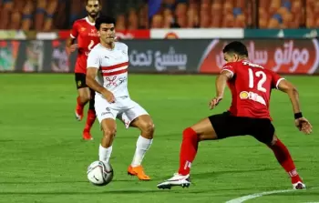 مشهد من مباراة للزمالك والأهلي