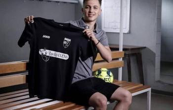 اللاعب الغزي بلال عباس ينضم لفريق 