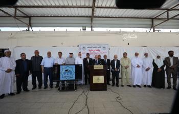 جانب من الوقفة البرلمانية في المجلس التشريعي بغزة