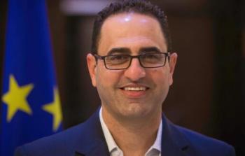 شادي عثمان مسؤول الإعلام في مكتب الاتحاد الأوروبي- أرشيف