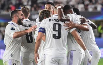 ريال مدريد يفوز بكأس السوبر الأوروبي