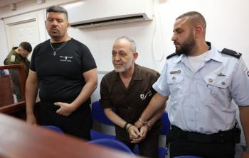 القيادي في الجهاد بسام السعدي داخل محكمة للاحتلال