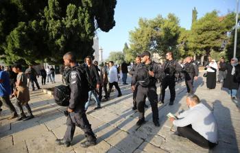 مستوطنون يقتحمون باحات الأقصى المبارك (أرشيف)