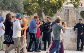 مستوطنون يقتحمون باحات الأقصى المبارك (أرشيف)