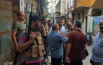 اللينو يتفقد مواقع مسلحيه في وقت سابق (صورة أرشيفية)