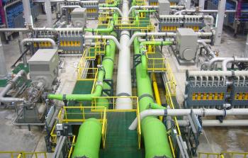 محطة تحلية مياه - أرشيف