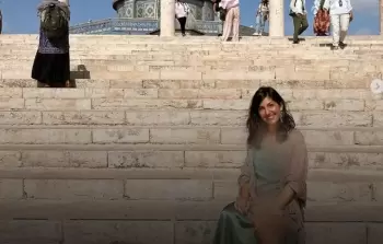 متطرفة تدنس باحات الأقصى المبارك- أرشيف