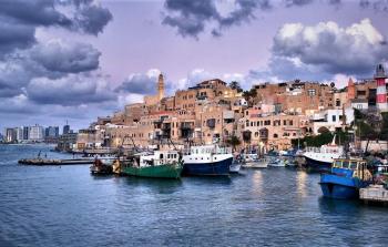 مشهد لمدينة يافا