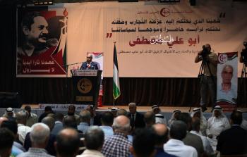 جانب من حفل إحياء الجبهة الشعبية ذكرى اغتيال أمينها العام (تصوير: ياسر فتحي)