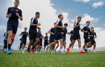 تدريبات منتخب فلسطين للشباب
