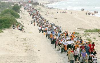 لحظات انسحاب المستوطنين من مستوطنات غزة عام 2005