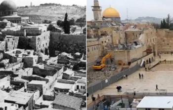 حارة المغاربة المقدسية - أرشيف