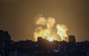 غارات إسرائيلية على غزة