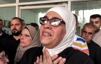 والدة الشهيد إبراهيم النابلسي