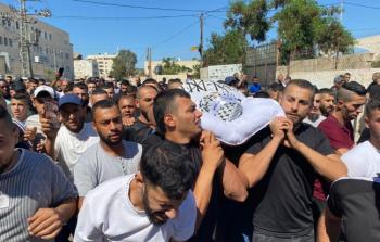 تشييع جثمان الشهيد أبو جلدة في جنين- أرشيف