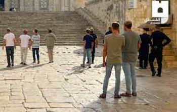 مستوطنون يقتحمون باحات الأقصى المبارك (أرشيف)