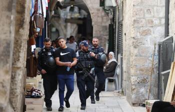 قوات الاحتلال الإسرائيلي تعتقل فلسطينيًّا في القدس المحتلة اليوم