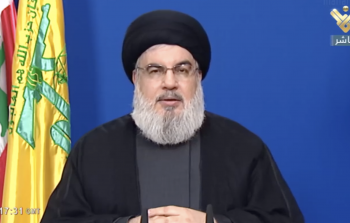 حسن نصر الله الأمين العام لحزب الله اللبناني