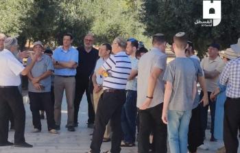 مستوطنون في ساحات المسجد الأقصى المبارك