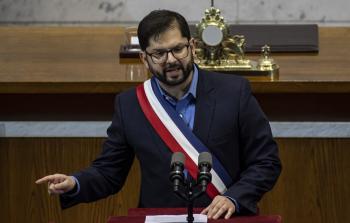 الرئيس التشيلي غابرييل بوريك