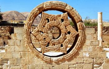 معلم من معالم مدينة أريحا