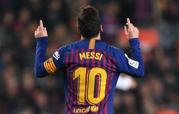النجم الأرجنتيني ليونيل ميسي
