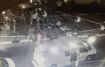 صورة من مكان عملية الطعن