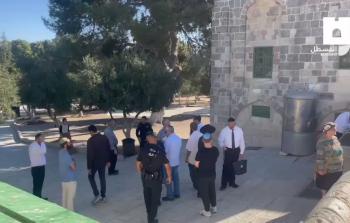 مستوطنون يقتحمون باحات الأقصى المبارك (أرشيف)