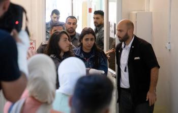 الصحفية لمى غوشة في محكمة الاحتلال